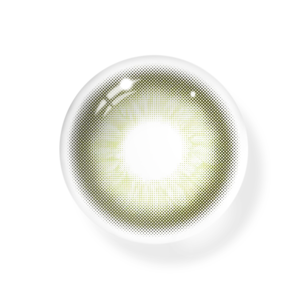 Celeste Oliver Green Coloured Contact Lenses